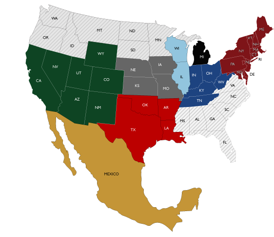 Distributor Map